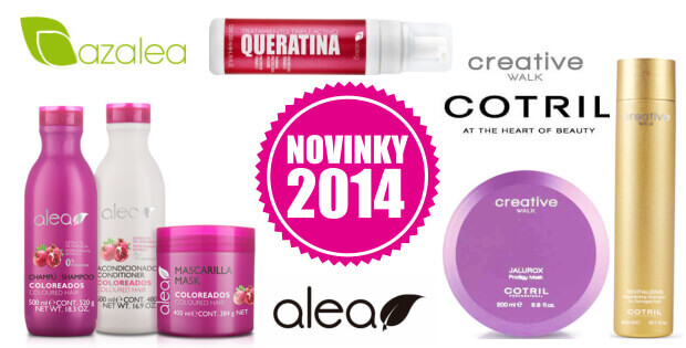 Novinky vlasová kosmetika 2014