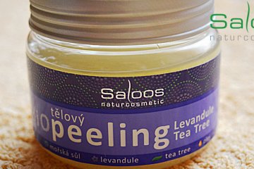 Saloos tělový peeling Levandule & Tea Tree